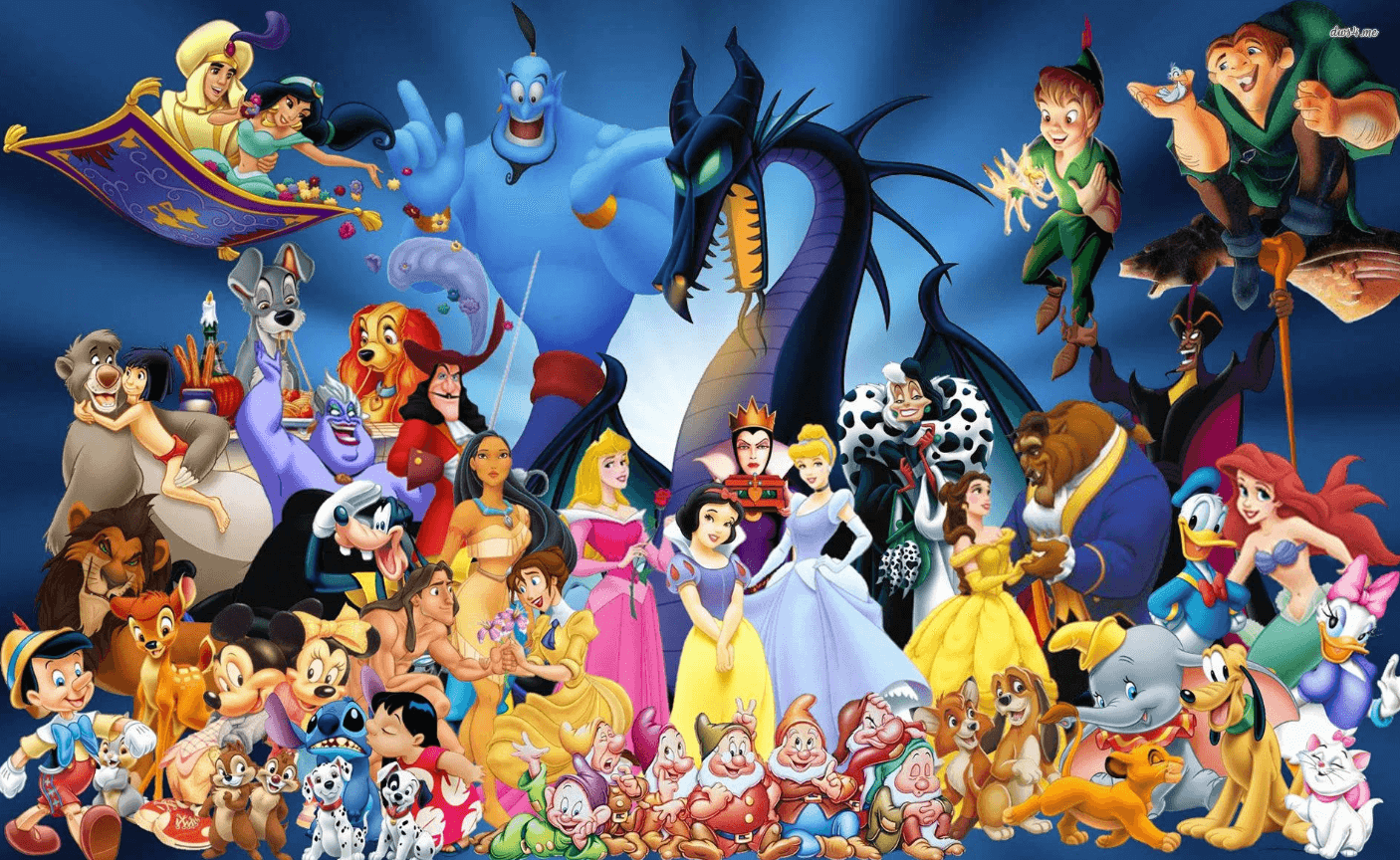 Wallpaper:_Tka0n8mvas= Disney Characters